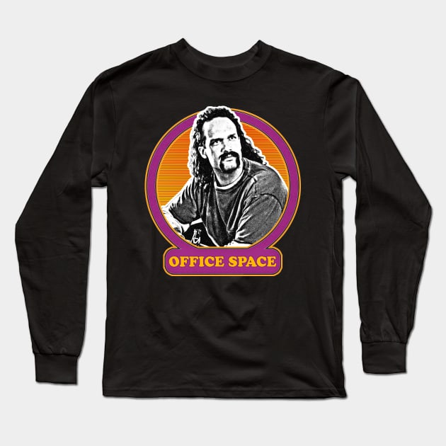 Office Space // Retro Movie Fan Design Long Sleeve T-Shirt by DankFutura